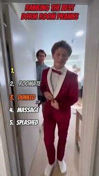 Funniest Dorm Room Pranks #funny #comedy #ranking #memes #pov