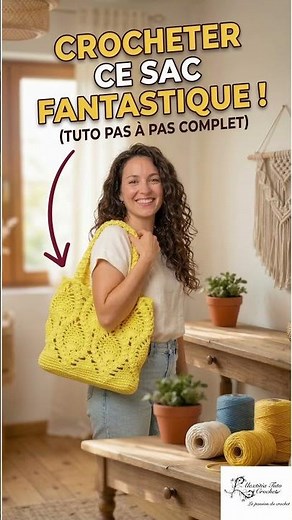Tuto Facile : Réaliser un Magnifique Sac à Main au Crochet (Pas à Pas) #alextitiatutocrochet