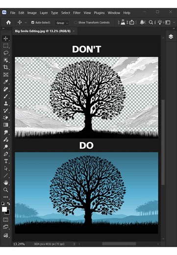 Easy Photoshop Tips for Detaching Complex Silhouette Backgrounds
