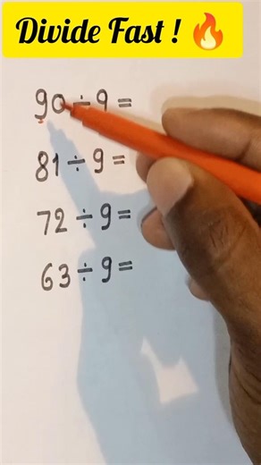 Division Tips and Tricks | Fast Division #maths #mathstricks #trending #math