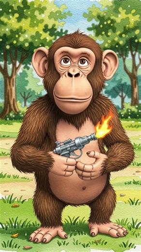 the first idea for curious george #crazy #experiment