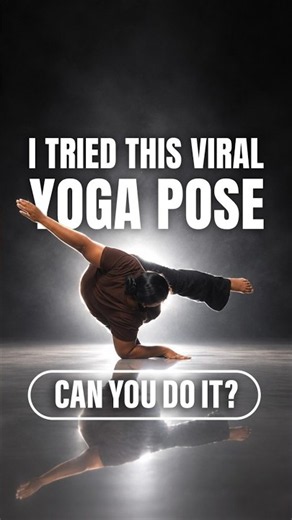 Viral Yoga Pose | Core Strength & Hip Mobility | Can You Do It? | #Shorts