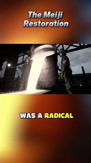 The Meiji Restoration: Japan’s Economic Revolution #shorts