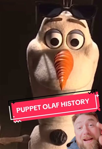 A Brief #OLAF Puppet History! #disneyland #puppet #disneyparks #history
