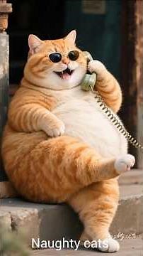Naughty Cat Is Calling Everyone! 😂📞 #Shorts