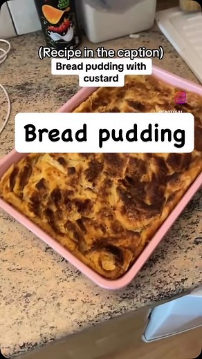 281 reactions · 19 shares | Easy Bread Pudding Recipe for dessert...