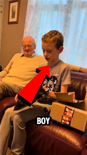 Best Christmas Gift Ever 🎁 Grandpa’s Surprise Made Him Cry 😭🔥#shorts