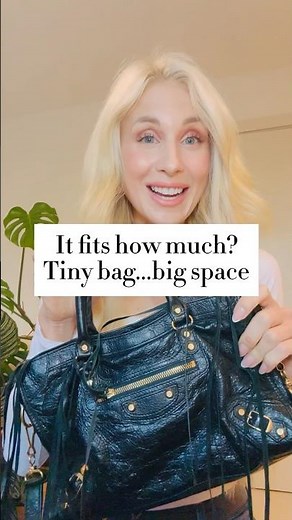 What Fits Inside a Balenciaga Small City Bag? (Spoiler: A LOT) 🖤