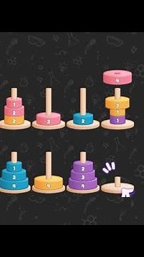 Tower of Hanoi Sort Level 7 Solution Walkthrough