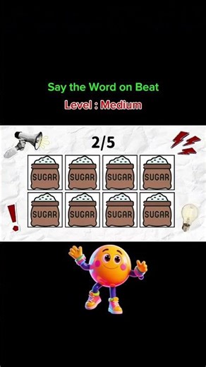 Say the Word on Beat CHALLENGE | EASY TO INSANE | 5