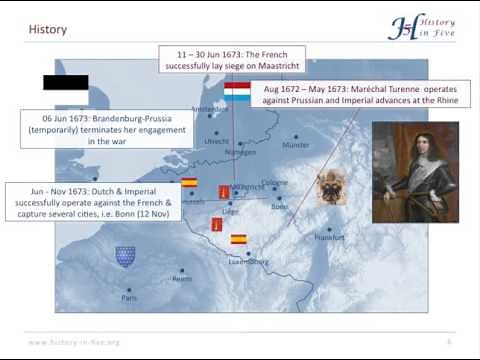 The Franco-Dutch War (1672-1678)