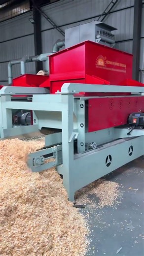 #Woodplaningmachine#Automaticfeedingplaner#Efficientwoodshavingsprocessingequipment