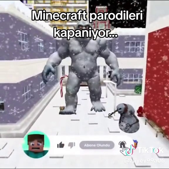 Malasef hesabı ban yedi sayılı satler kaldı kapanmasina cocuken hep izlerdik izlemek istiyenler gitsin izlesin ferited-themurat gibi hesablarda kapana bilir turkiyede yaşamayanlar eski videoları izleye bilecek (kesin bilgi diyil) seni unutmuycaz ilker abi🩶 @Minecraftparodileri #minecraft