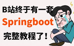 springboot最新最全教程，由浅入深一步步搞懂！入门到底层原理再到源码，全面讲解！