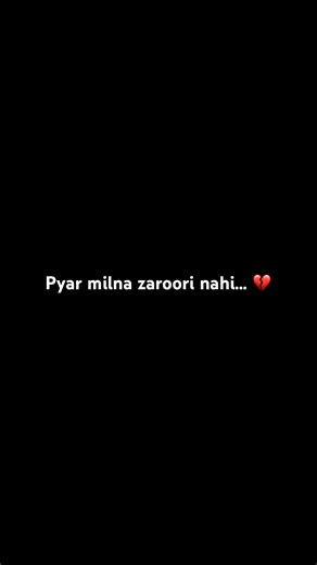 Pyar milna zaroori nahi… nibhana zaroori hai ❤️‍🩹 #reels #shorts #ytshorts #love #truelove #sadlove