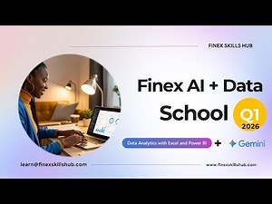 Finex AI and Data School - Orientation class on Data Analytics with Excel, Power BI and Gemini