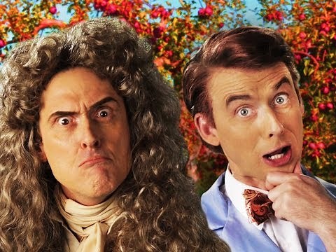 Sir Isaac Newton vs Bill Nye. Epic Rap Battles of History