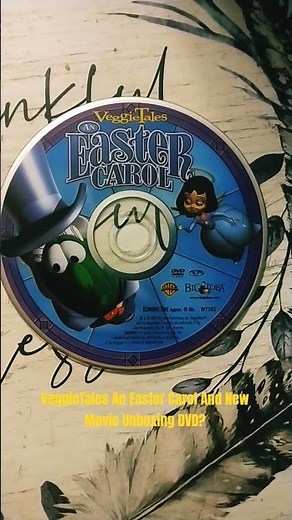 VeggieTales An Easter Carol And New Movie Unboxing DVD? 📀🍅🥒💭🥱💤😴🥚💥⚰️