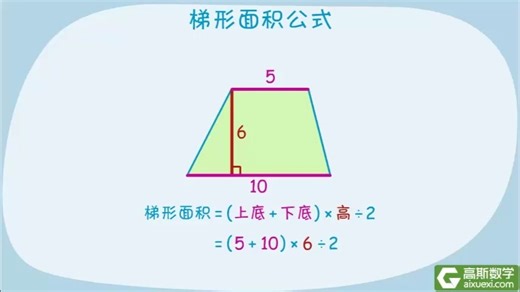 4年级 009 梯形面积公式