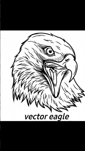membuat vector burung