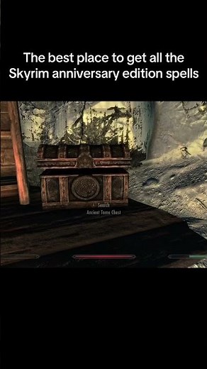 The best place to get all the Skyrim anniversary edition spells #skyrim #elderscrolls