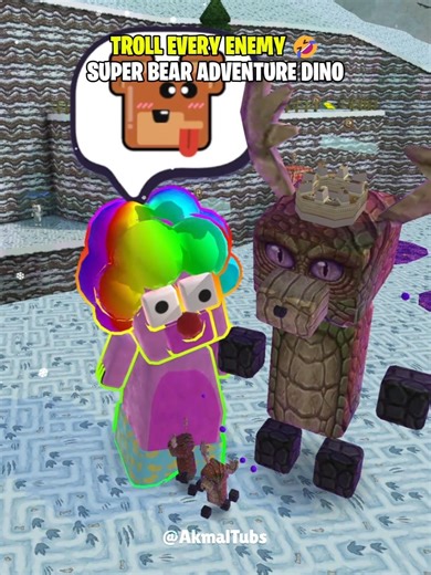 All Animal Control Super Bear Adventure Dino 🤣 #superbearadventure