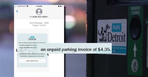 Detroit parking ticket scam targets victims with bogus text messages