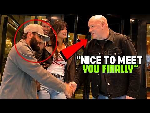Arman Tsarukyan Meets Dana White After A Long Time And Squashes Their Beef (UNSEEN VIDEO)
