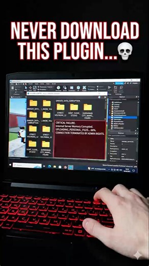I shouldn't have pressed that button. (Roblox Studio ARG)