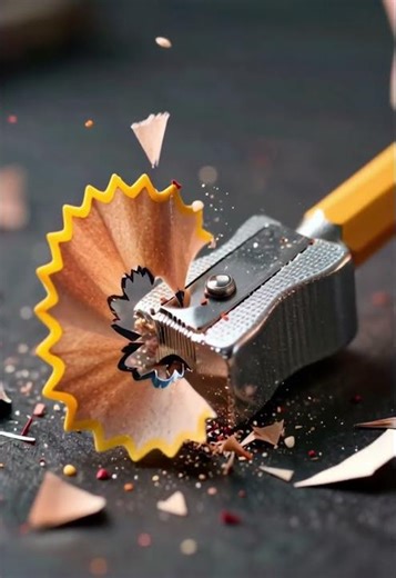 Pencil Sharpener DESTROYS Pencil 😳 You Won’t Believe This!