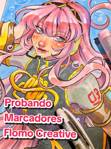 Probando marcadores de alcohol Flomo Creative