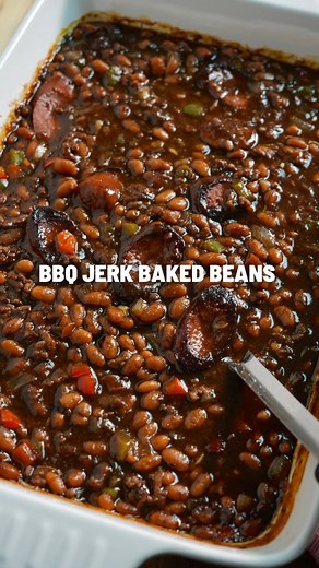 1.2M views · 29K reactions | Side dishes are the most important dishes for holiday meals, right? Let’s bring a good side dish to dinner with these BBQ Jerk Baked Beans! The full recipe can be found in my ebook cookbook The Home Cook, which is now available on my blog at www.royaleeats.com. | Royale Eats | Facebook