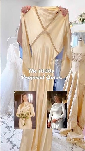 You won’t belive this 1930s old Hollywood style wedding dress Restoration!