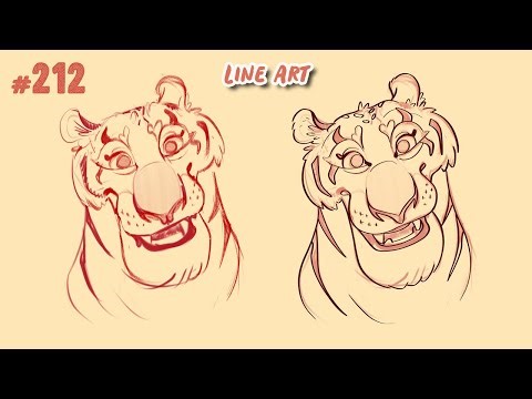 Disney Ink Line Art Brush for Procreate!
