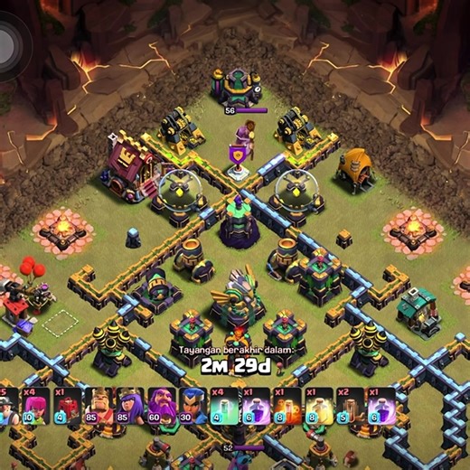 Tesla Clash of Clans Strategy with Warden