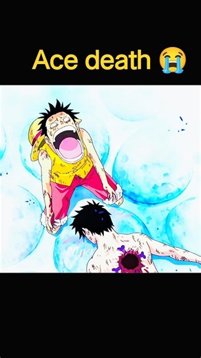 Ace death scene in marineford#onepiece #ace #luffy #amv