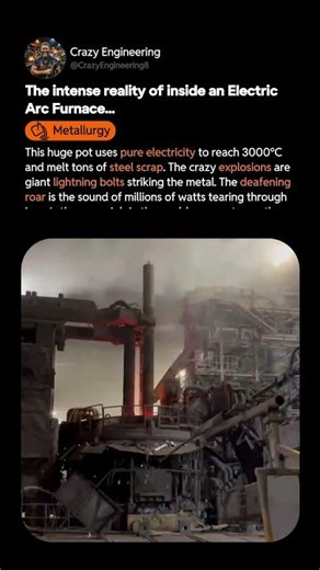 How Electric Arc Furnaces Melt Steel Scrap