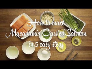 Easy as Pie - Macadamia Crusted Salmon Recipe
