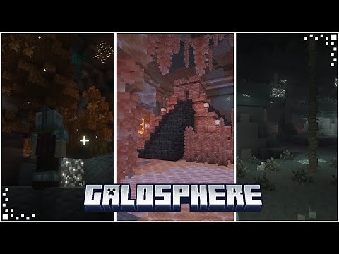 Galosphere (Minecraft Mod Showcase) | New Cave Biomes, Structure & New Boss | Forge/Fabric 1.20.1