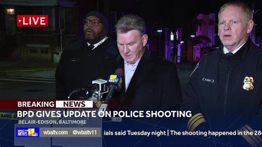 LIVE: BPD provides update after police shooting in Northeast Baltimore | wbaltv.com | WBAL-TV 11 Baltimore
