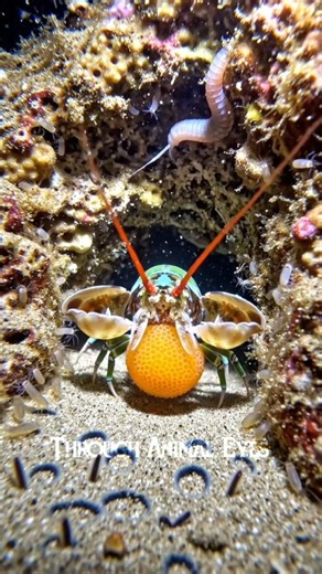 Scientists Put a Camera Inside Nature's Hardest Puncher… 😳 #shorts