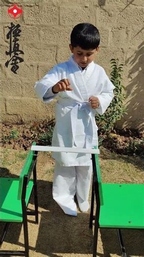 Scared kid Trying to break Tile