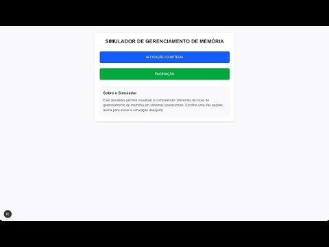 Gerenciamento de Memória com Alocação Contígua e Paginação