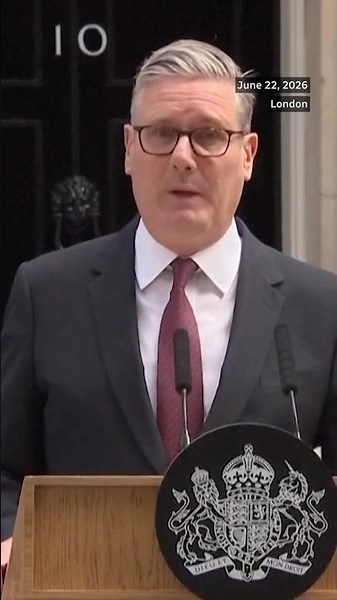 British Prime Minister Keir Starmer announces he will resign