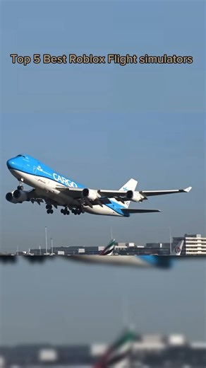 Top 5 Best Roblox Flight simulators in my opinion #aviation