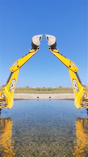 JCB HERO 🔥💪🔥#jcb #tractor #reels #automobile #case #cat #excavator #roller #power #truck