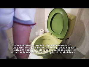 Wc-pöntön vuototarkastus (Neuvoo.fi)