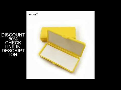 Prepared Microscope Slides Box Optical Glass Stage Calibration Slide Micrometer Plastic Storage Cabi