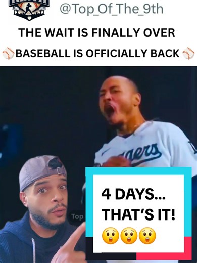 Pitchers and catchers report in just 4 days ⚾️ MLB spring training is officially here, and baseball fans know this is when the season truly begins. Bullpens, fastballs, and Opening Day dreams are back. If you love MLB, spring training, and baseball highlights — it’s time. #mlb #springtraining #baseballlife #baseball #baseballisback