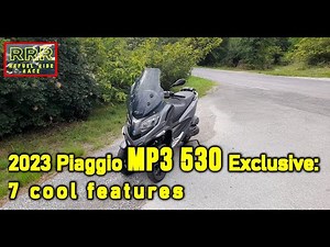 2023 Piaggio MP3 Exclusive 530: 7 cool features